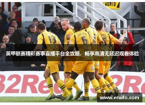 英甲联赛精彩赛事直播平台全攻略，畅享高清无延迟观看体验